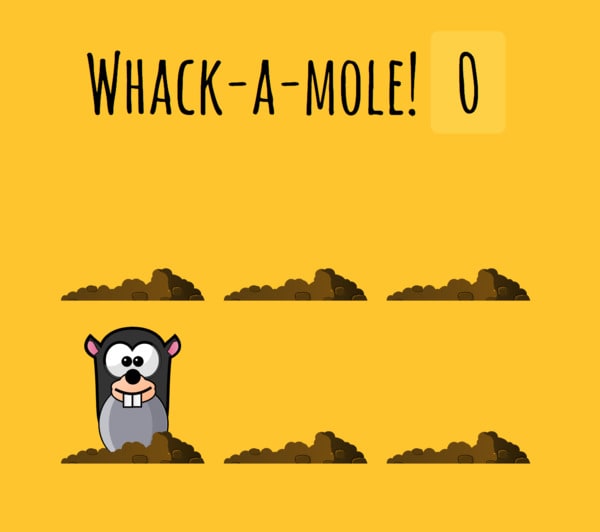 Whack A Mole Game